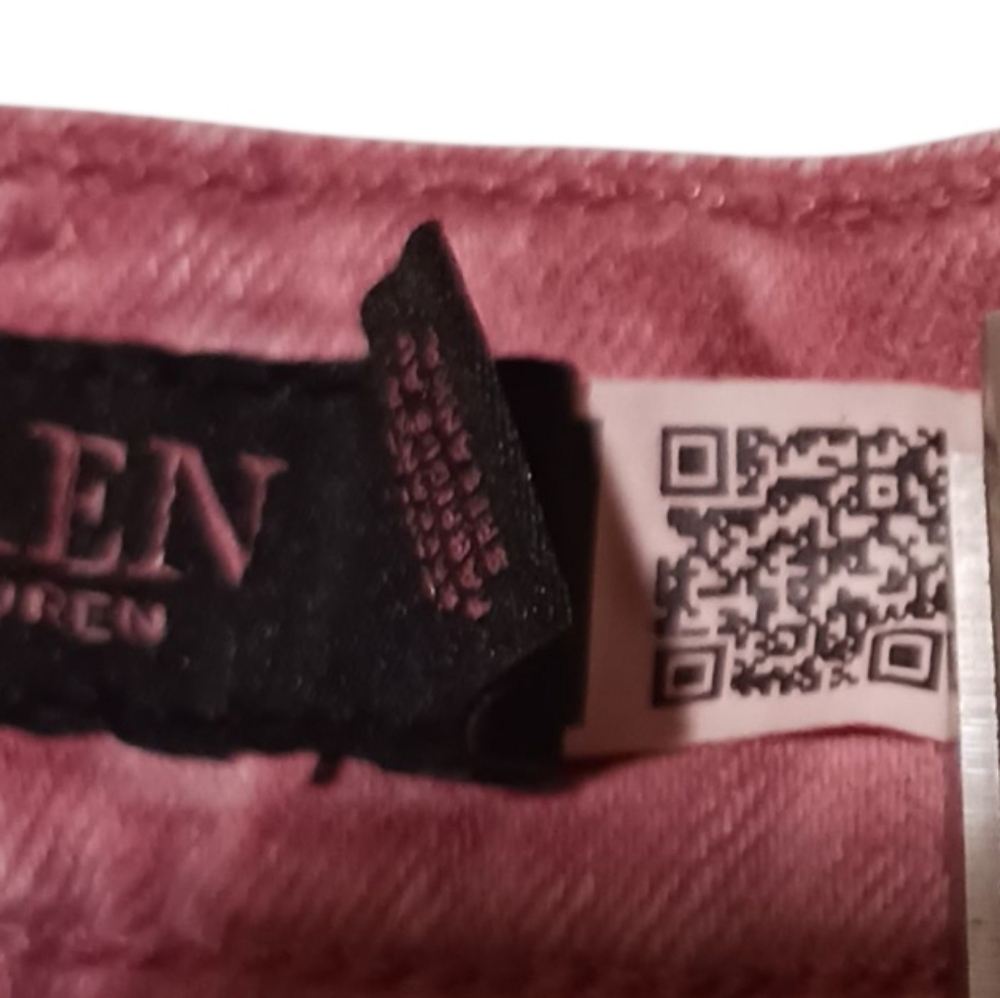 Lauren Ralph Lauren High Rise Ankle Jeans Mauve - Picture 9 of 11